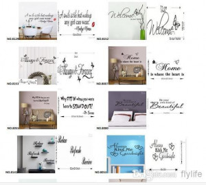 New-Arrivals-Mix-Order-Quote-Wall-Decals-Removable-Vinyl-Wall-Art ...