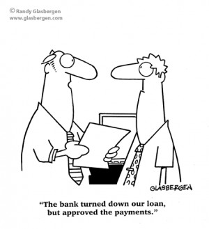 Cartoons About Banks, Cartoons About Banking