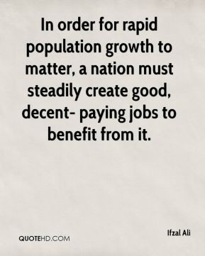 Population growth Quotes