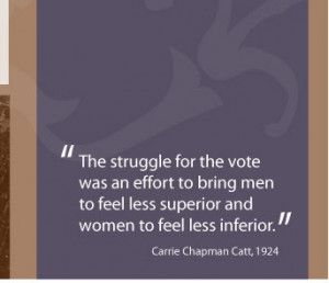 Carrie Chapman Catt Quotes