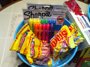 ... STAAR Survival Kit ....kit????? LOL. Candy for little sayings on