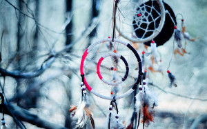 Dreamcatcher Background With Quote Dreamcatcher background with