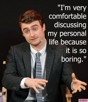 Daniel Radcliffe Funny Quotes