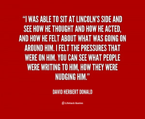 David Herbert Donald's quote #2
