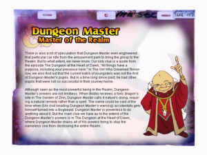 Dungeons & Dragons cartoon: Dungeon Master