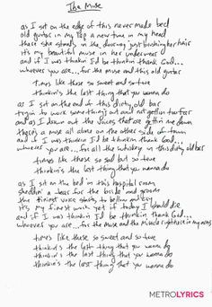 The Wood Brothers Handwritten Lyrics to 