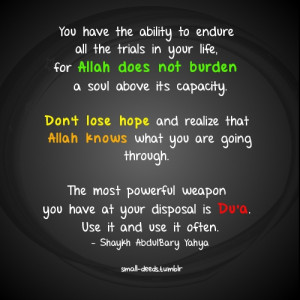 Losing Hope Quote http://islamic-quotes.com/post/35415018611/dont-lose ...