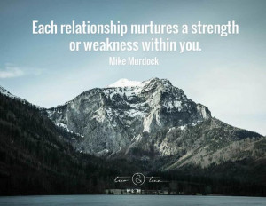 ... strength or weakness within you. Mike Murdock quote | relationships