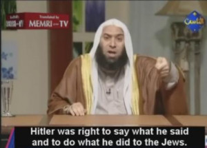 Egyptian Cleric Hussam Fawzi Jabar: Hitler Was Right to Do What He Did ...