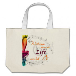 Music Quotes Bags