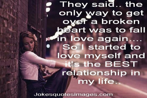 They Said, The Only Way To Get Over a Broken Heart Was To Fall In Love ...