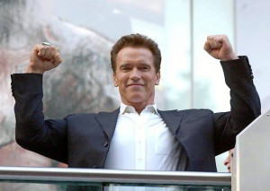 Arnold Schwarzenegger's famous 