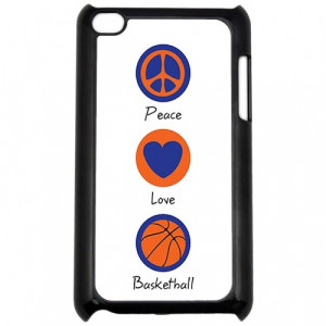 Peace Love Basketball iPod Touch 4th Generation Case