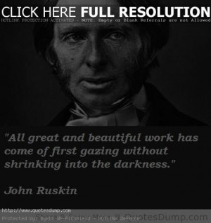 john ruskin picture Quotes 1