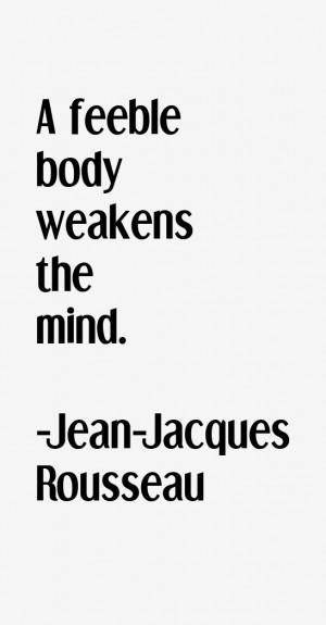 Jean Jacques Rousseau Quotes amp Sayings