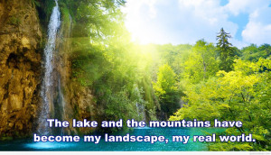 Summer nature quote hd