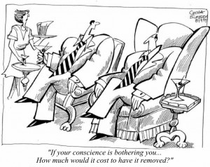CONSCIENCE, CARTOON & QUOTESAbove the pope as an expression of the ...