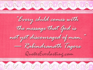 God is not yet discouraged of man