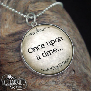 Genuine Sterling Silver Once Upon a Time Quote by OurCharmedLives, $29 ...