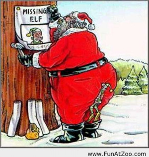Missing Elf – Another Funny Christmas comic 2013