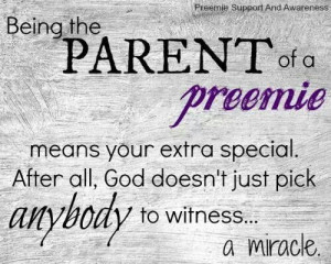 Preemie parent.