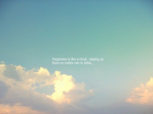 art, clouds, happiness, inspire, quote, quotes, sky, words, yeah