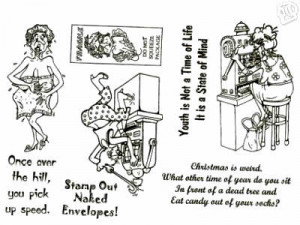 funny-ladies-and-sayings-unmounted-i-brake-for-stamps-rubber-stamp-168 ...