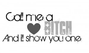 bitch quotes Image