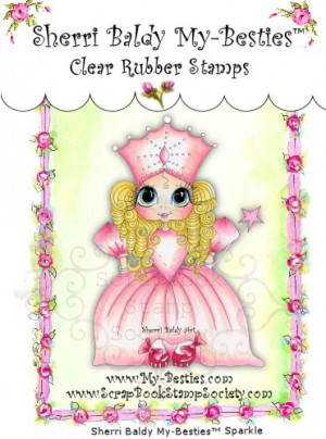 What's New > Clear Rubber Stamps Princess Sparkle My-Besties