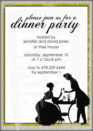Related Pictures Funny quotes dinner party invitation wording