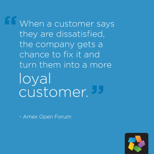 Open Forum Many small business owners approach the incoming customer