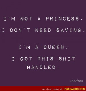 not a princess