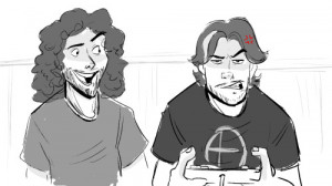 Warm down of Danny and Arin, since I haven’t really drawn Game ...