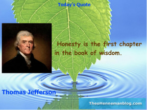 Thomas Jefferson: Honesty