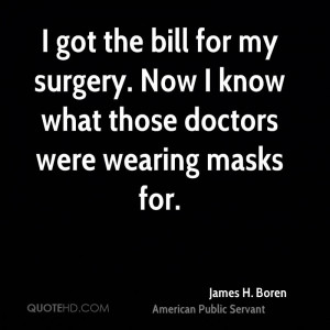 James H. Boren Medical Quotes