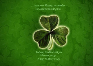 St. Patrick Day Wishes Messages Greetings Wallpaper SMS