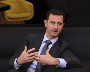 Syria's President Bashar al-Assad. ©REUTERS/Sana Sana