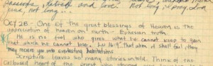 Start with Jim Elliot’s most famous statement , written in his ...