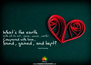 What's the earth with all its art, verse,...