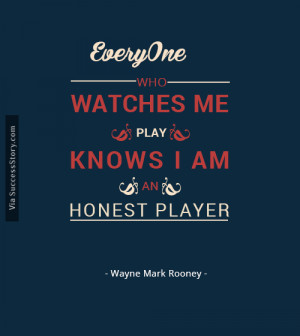 Everyone who watches me play knows I am an honest player.