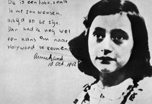 Anne Frank, Photograph Inscribed Photograph