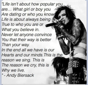 Black Veil Brides Quotes