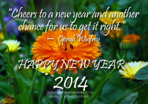 Cheers to a new year and another chance for us to get it right.”