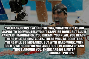 Michael Phelps Motivational Quote
