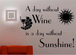 Wine Quotes Wallpapers Stickers in Living Room Interior Designs Ideas