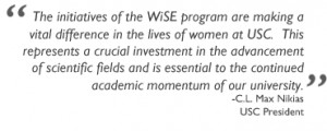 the WiSE program are making a vital difference in the lives of women ...