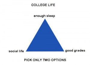 College life info graphic