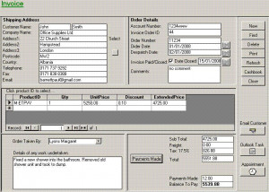 MS Access Invoice And Quotation Billing System