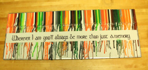 Melted Crayon Art With Quotes Crayon art