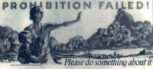 stamp commemorating the Prohibition Era (Citation) .
